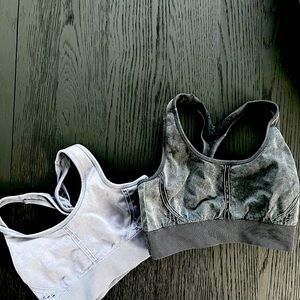 Two SoulCycle sports  bras!